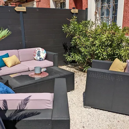 L'Instant Mer - Bord De Mer - Studio Avec Grand Jardin A La Capte Hyeres Exterior photo
