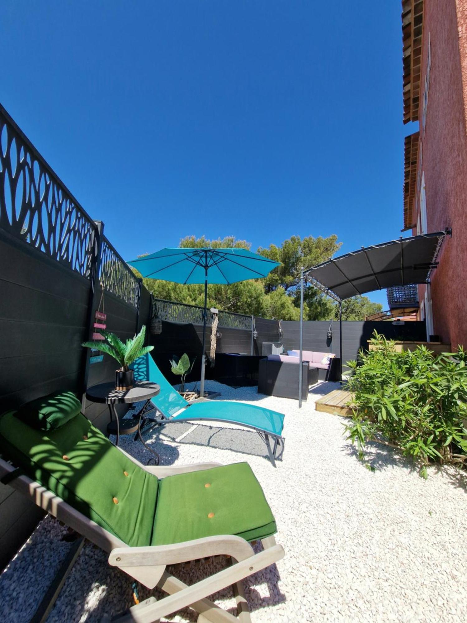 Appartement L'instant - Bord De - Avec Grand Jardin A La Capte *