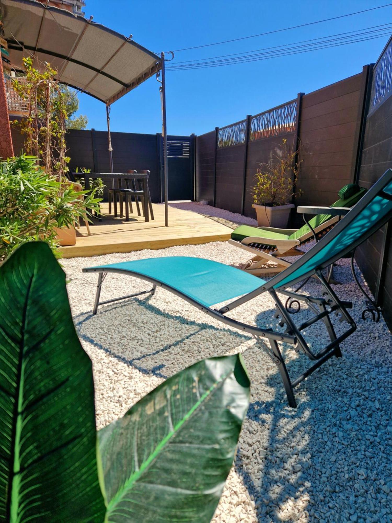 Apartment L'instant - Bord De - Avec Grand Jardin A La Capte Hyeres