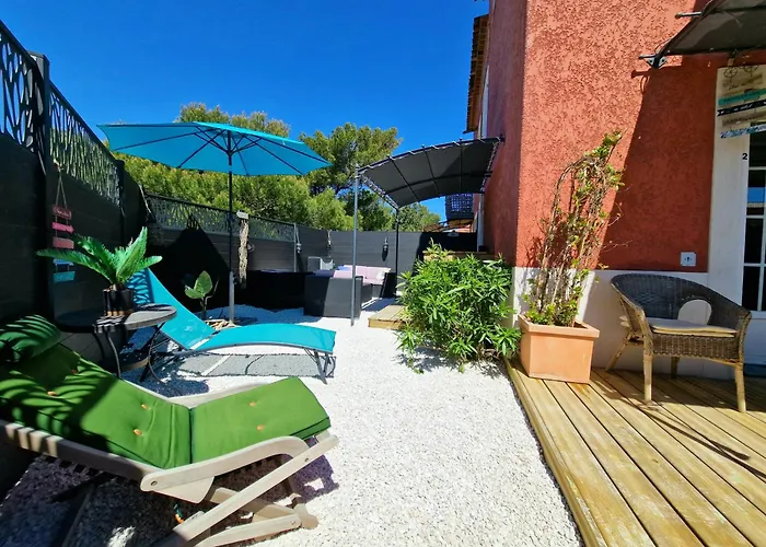 L\'Instant Mer - Bord De Mer - Studio Avec Grand Jardin A La Capte